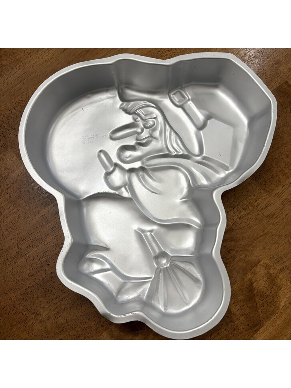 Vintage Wilton Halloween Witch Cake Pan 502 3398 High Flyin 1981 Kitschy 12” - Picture 2 of 3
